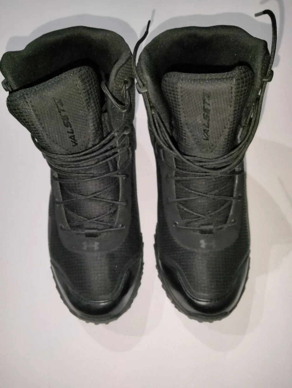 Under Armour (Sz 8.5) Men's Black Sustainable Valsetz Tactical Boots (Like NEW)